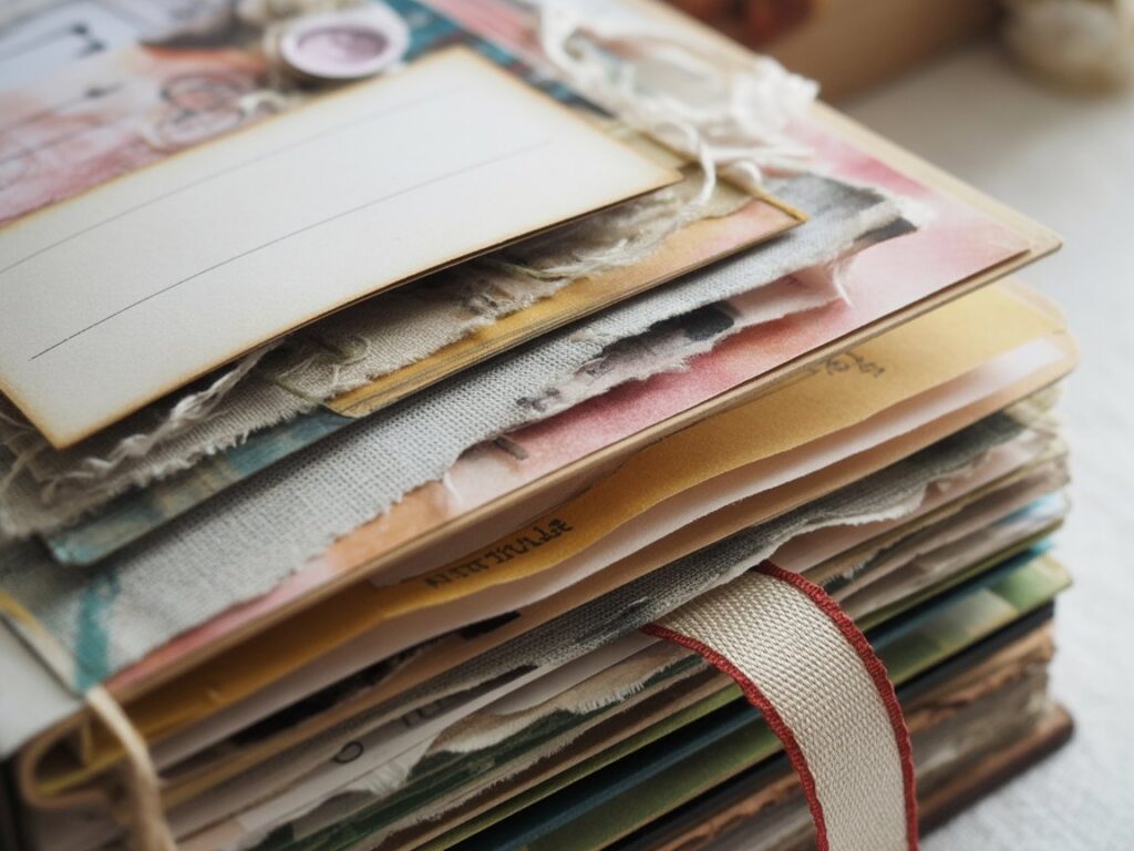 junk-journal-pages-layered-vintage-paper-texture