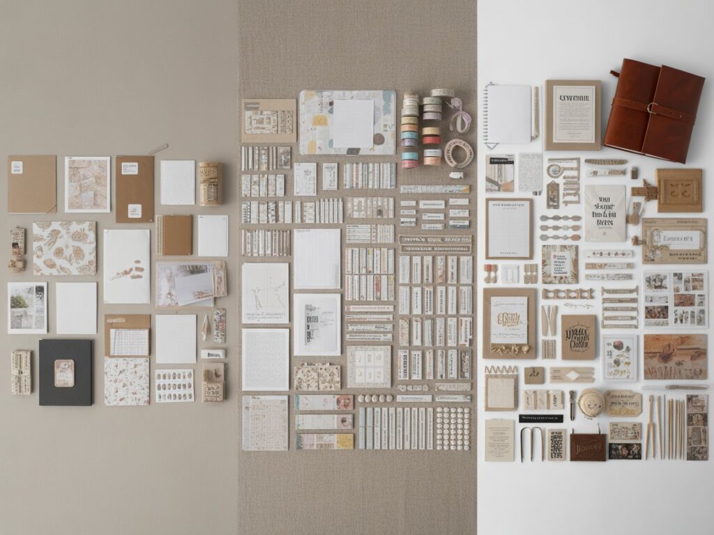 junk journal starter kit budget comparison
