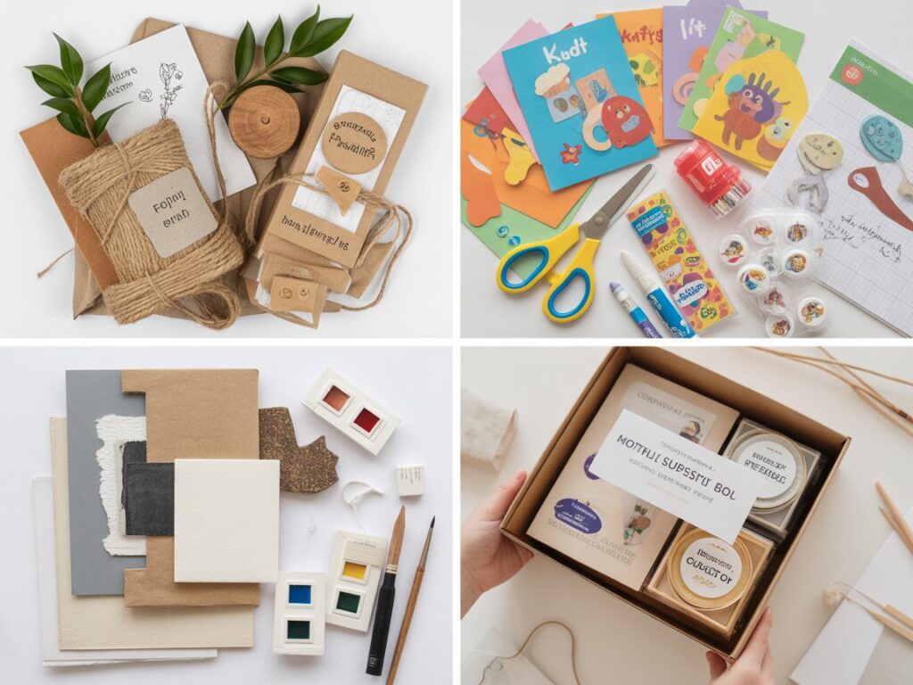 specialty junk journal kits eco-friendly kids art